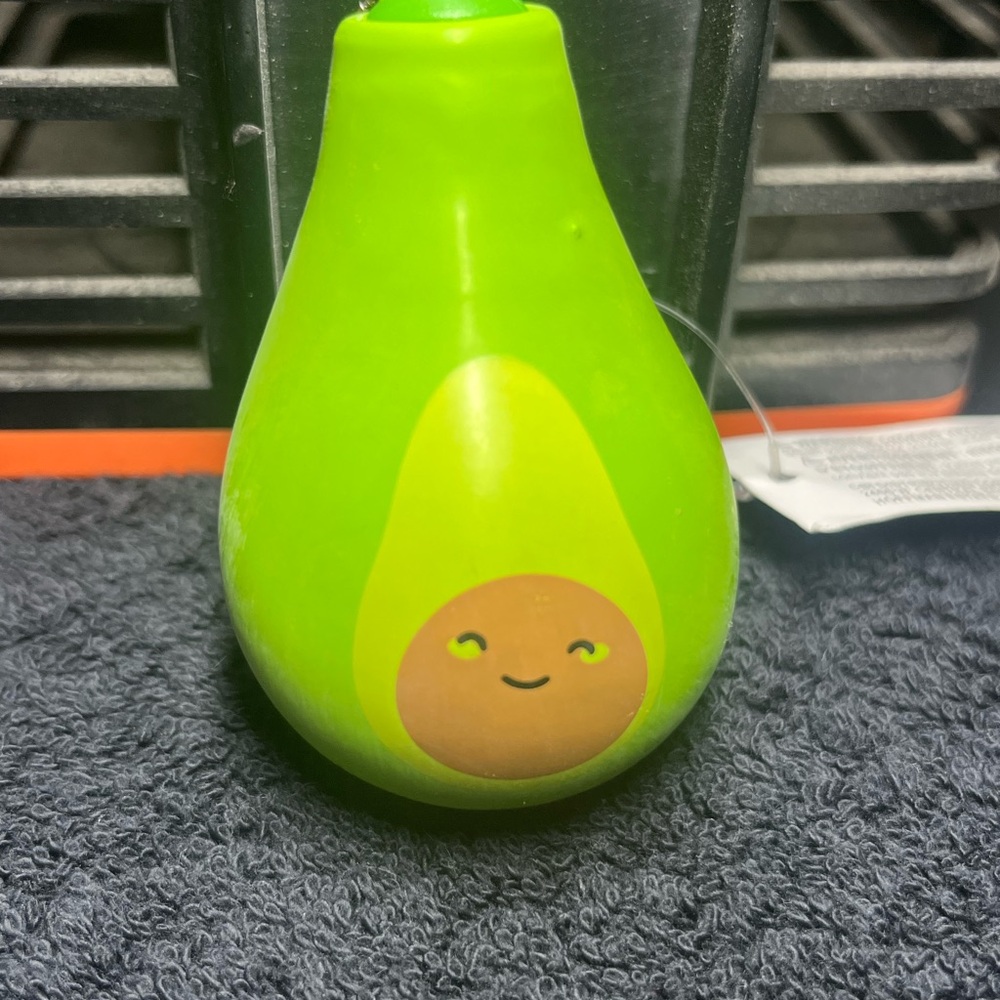 Claire's Squishy Green Avocado Keychain